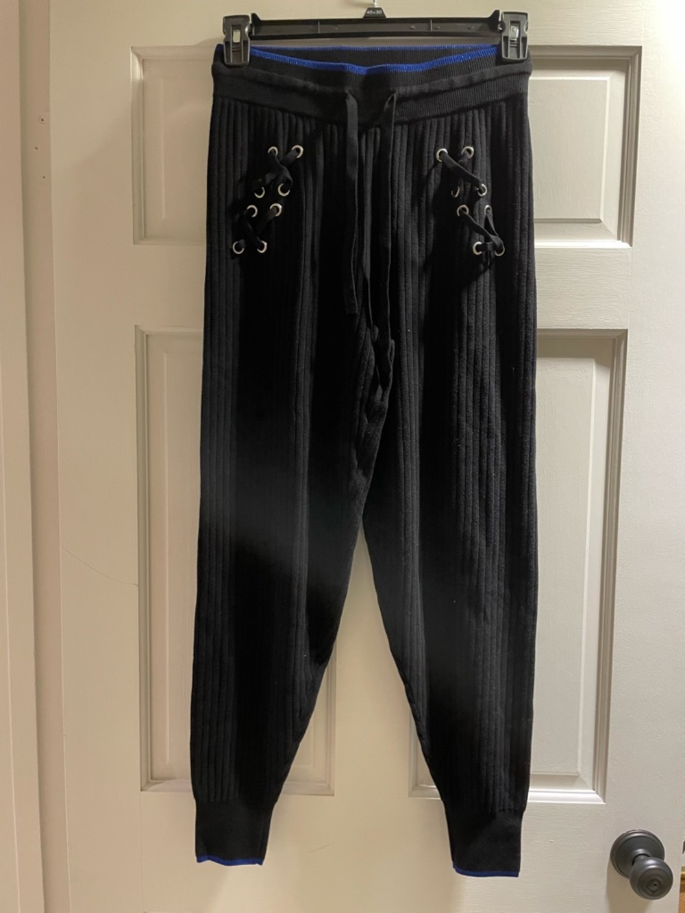 Ramy Brook Sample Sale Black Knit Joggers